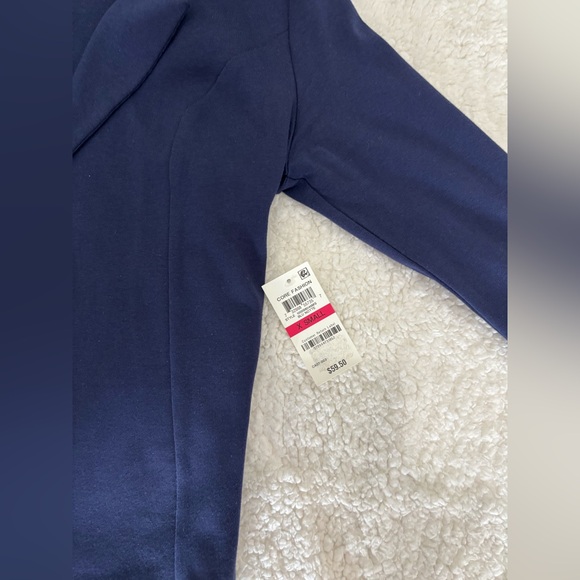 Boutique Navy Blue Blazer Jacket - Picture 3 of 4